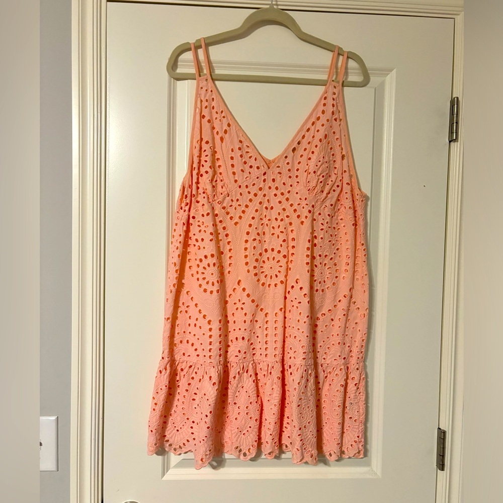 Peach Swim cover up